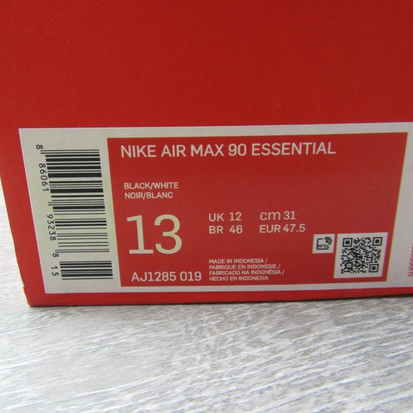 Nike Air Max 90 Essential Running Casual Shoes - Picture 7 of 8